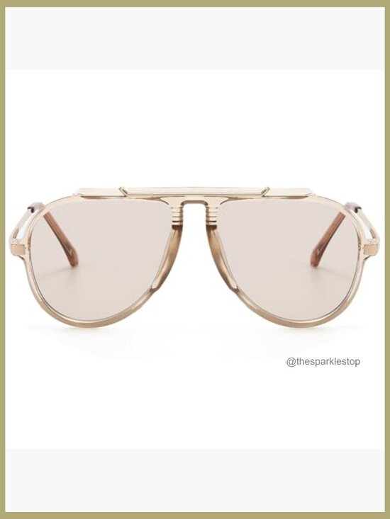 Classic Oversized Aviator Sunglasses UV400 Pilot Shades Composite main image 2